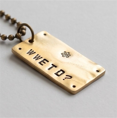 Wwetd buddha necklace - wwetd,