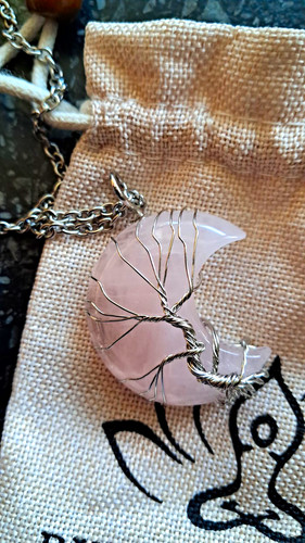 Buddha stones rose quartz moon - buddha,