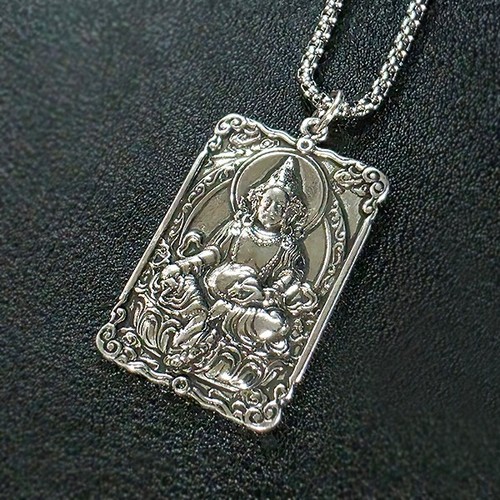 Jambhala buddha pendant - jambhala,