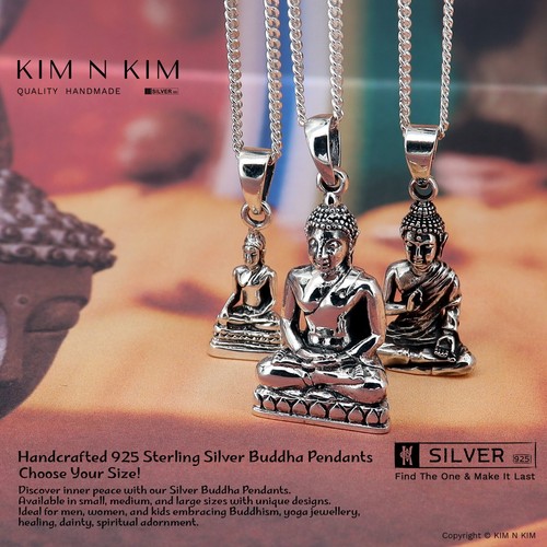 Buddha pendant necklace - pendant,