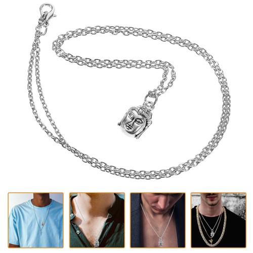 Buddha necklace fashionable - buddha,