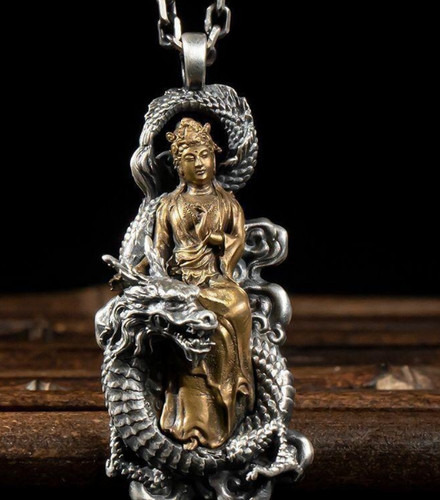 Bodhisattva buddha pendant - bodhisattva,