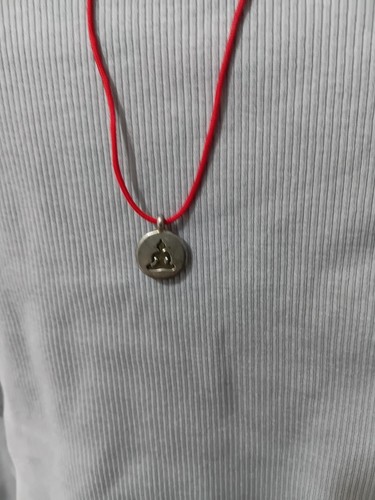 Necklace red string adjustable