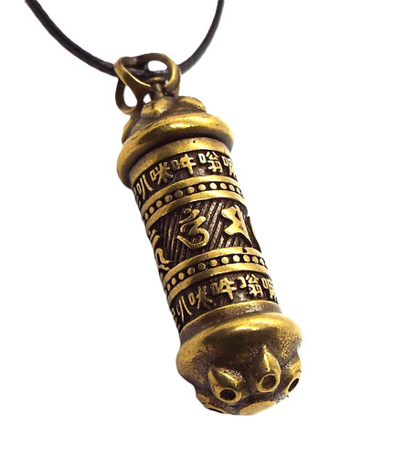 Chunky brass buddha sutra - chunky,