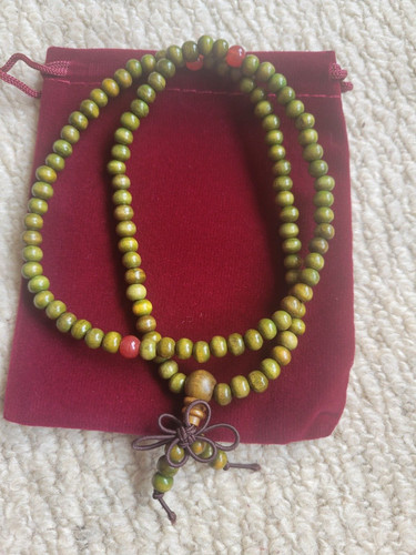Green sandalwood buddha - sandalwood,