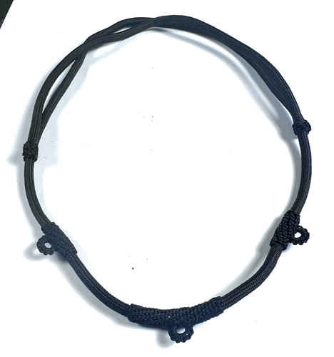 Thai black adjustable cord - black,