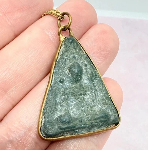Vintage old thai buddha - thai, amulet