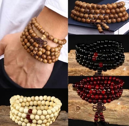 Buddha tibetan prayer beads - tibetan,