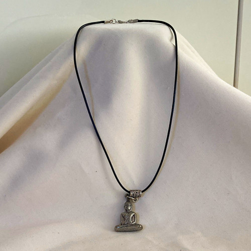 Women black cord silver - black,