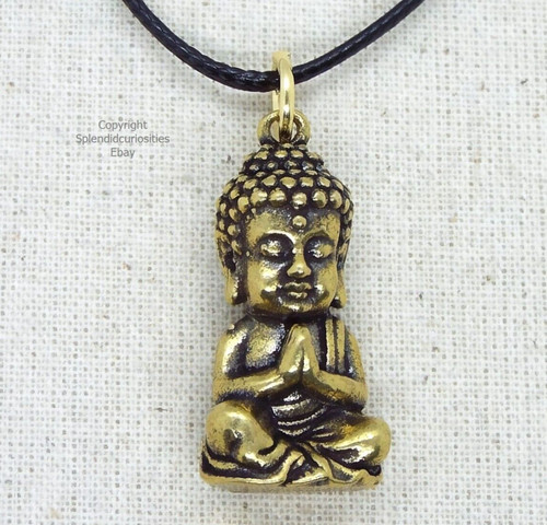 Baby meditating buddha brass - buddha,