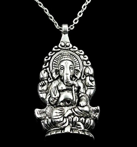 Hindu ganesh pendant - ganesh, necklace