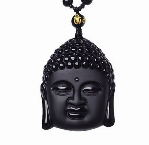 Chinese buddha head - head, necklace