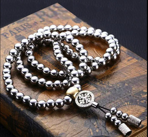108 buddha beads necklace - buddha,